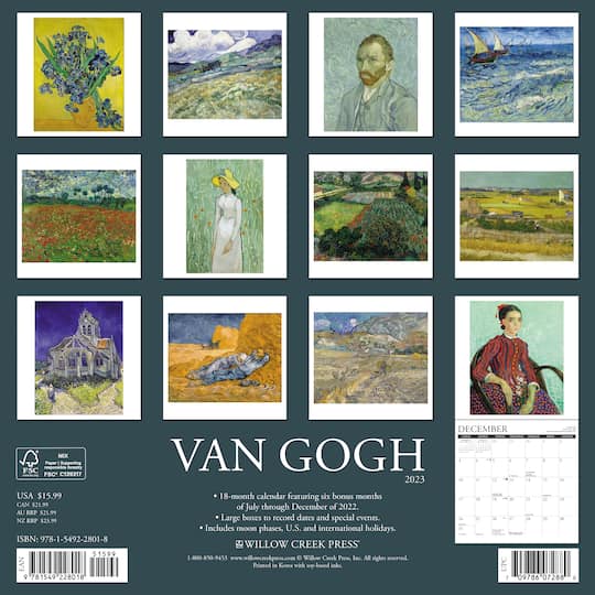 2023 Van Gogh Wall Calendar Michaels 2023-van-gogh-wall-calendar-michaels